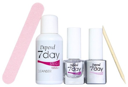Depend Nagelverzorging Depend 7day Hybrid Polish Starter Set 5 st