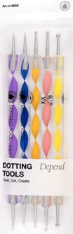 Depend Nagelverzorging Depend Dotting Tools 5 st
