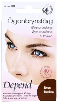 Depend Wenkbrauw Make-Up Depend Eyebrow Colour Brown 1 st