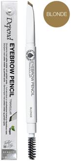 Depend Wenkbrauw Potlood Depend Eyebrow Pen Triangular Blond 1 st