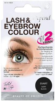 Depend Wimper & Wenkbrauwverf Depend Lash & Eyebrow Colour Black 1 pack