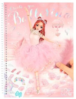 Depesche Create your TOPModel kleurboek met stickers BALLET