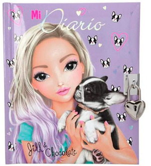 Depesche Top Model diary with padlock