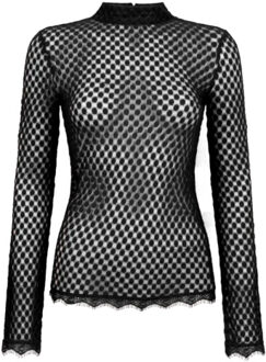 Depew top - Zwart - S