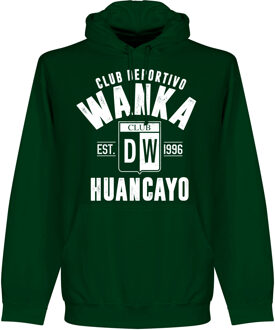 Deportivo Wanka Established Hoodie - Donker Groen - XL