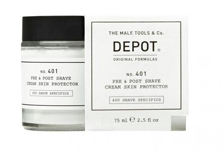 Depot - No. 401 Pre & Post Shave Cream Skin Protector 75 ml