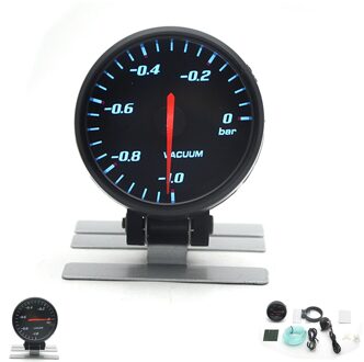 Depotuning 2.5 "60Mm Boost Vacuum Water Temp Olie Temp Olie Druk Voltage Toerenteller Air Fuel Ratio Egt Gauge zwart Kleur Blauw Led