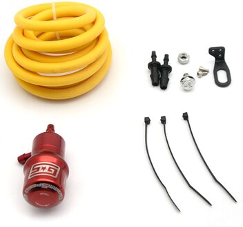 Depotuning Gs Universele Verstelbare Aluminium Manual Turbo Boost Controller Valve Kit Auto Turbine Regulator Druk rood