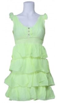 Dept jurk - Light Dress - Lime Groen - L|M|S|XS