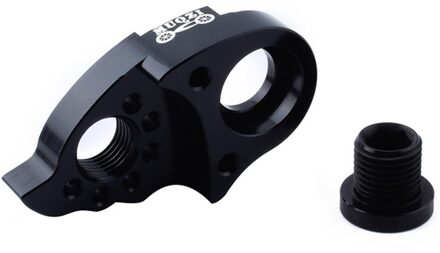 Derailleurhanger Extender Kit Fiets Staart Haak Uitbreiding Aluminium Fietsen Derailleur Adapter Fietsonderdelen 40T 42T 46T zwart