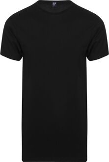 Derby Extra Lang Zwart Rond 2-Pack - S