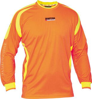 Derbystar Aponi Sportshirt - Maat XXL  - Mannen - oranje/geel