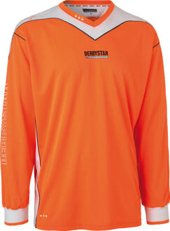 Derbystar Brillant - Keepersshirt - Heren - Maat XL - Oranje/Wit/Zwart