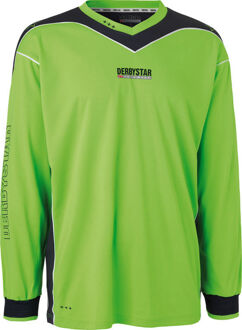 Derbystar Brillant Sportshirt - Maat 140  - Unisex - groen/grijs/wit