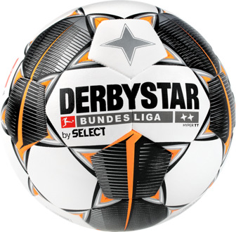 Derbystar Bundesliga Hyper TT wit zwart oranje maat 5 1856 Wit / zwart / oranje