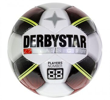 Derbystar Classic TT Superlight Voetbal - Multi Kleuren - 1 Vak Rood - Maat 5