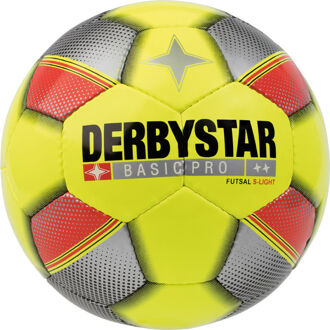 Derbystar Derybstar Voetbal Basic Pro S-Light Futsal Gelb rot silber - 4