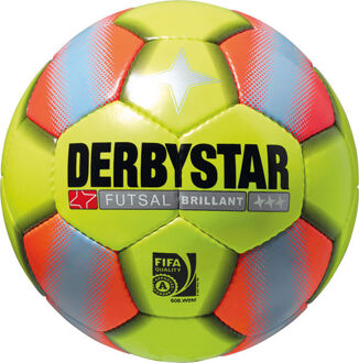 Derbystar Futsal Brillant - Voetbal - Multi Color - Maat 4 - 286913-0000-4