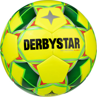Derbystar Futsal Soft Pro S-Light V20 Geel / groen - 4