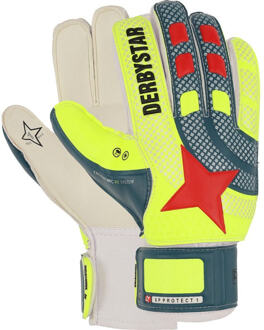 Derbystar Keepershandschoen XP Protect 1 Geel / blauw / oranje - 11