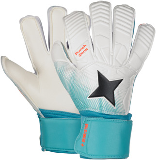 Derbystar Keepershandschoenen Attack XP19 Wit blauw zwart Wit / Blauw / Zwart