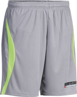 Derbystar keeperskleding keeperbroek aponi Grijs / limegreen - XL