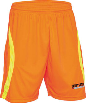 Derbystar keeperskleding keeperbroek aponi Oranje / geel - XXXL