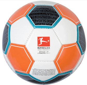 Derbystar Mini Voetbal Bundesliga V21 Wit oranje zwart Wit / oranje / zwart - 47 cm omtrek balmaat 1