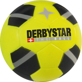 Derbystar Minisoftbal Rood / zwart - 23 cm