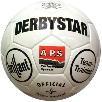Derbystar Retro voetbal - Wit