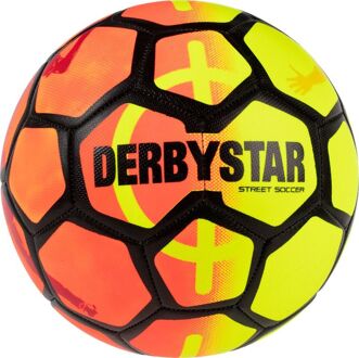 Derbystar Street Soccer Ball Voetbal - Oranje - Maat 5