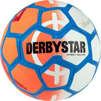 Derbystar Street Soccer Ball Voetbal - Oranje - Maat 5