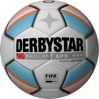 Derbystar Voetbal Brillant APS Hyper Edition Wit / oranje - 5