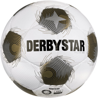 Derbystar Voetbal Brillant APS Wit goud zilver V25 1002 Wit / goud / zilver - 5