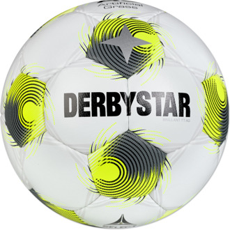 Derbystar Voetbal Brillant TT AG Wit geel grijs V25 1725 Wit / geel / grijs - 5