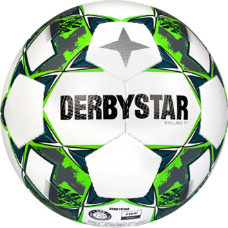 Derbystar Voetbal Brillant TT HS V22 Wit groen grijs 1138 Wit / groen / grijs - 5