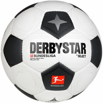 Derbystar Voetbal Bundesliga Brillant APS V23 Wit zwart grijs 1812 Wit / zwart / grijs - 5