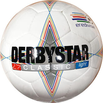 Derbystar Voetbal Classic Light Design Eredivisie Special Edition wit met grijze ster - 5
