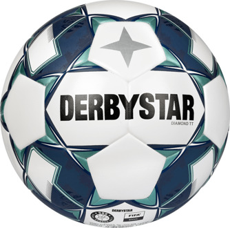 Derbystar Voetbal Diamond V22 1163 Wit blauw Wit / blauw - 5