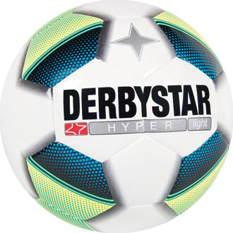 Derbystar Voetbal Hyper Light Wit / blauw / geel / zwart - 4