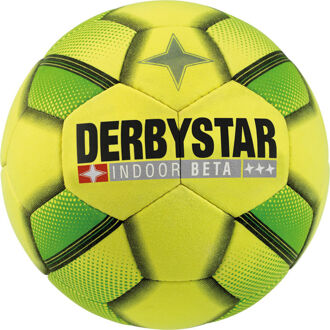 Derbystar Voetbal Indoor Beta geel/groen Geel / groen / zwart - 4