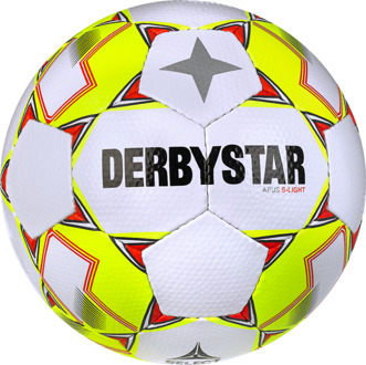 Derbystar Voetbal Jeugd APUS S-Light V23 1388 Wit / geel / rood - 3