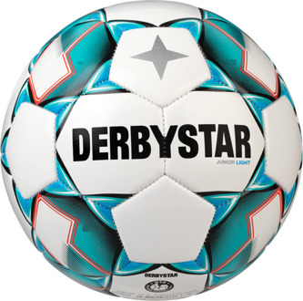 Derbystar Voetbal Junior Light V20 wit groen zwart 1721 Wit / groen / zwart - 4
