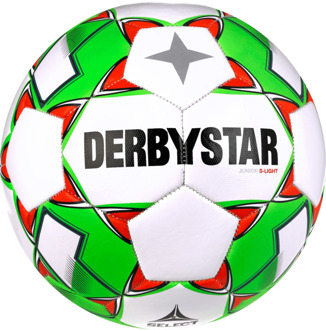 Derbystar Voetbal Junior S-Light V23 wit groen rood 1724 Wit / Groen / Rood - 3