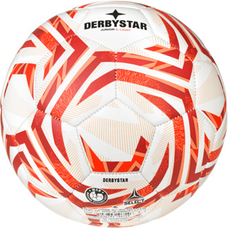 Derbystar Voetbal Junior S-Light Wit Rood V25 1765 Wit / rood - 3