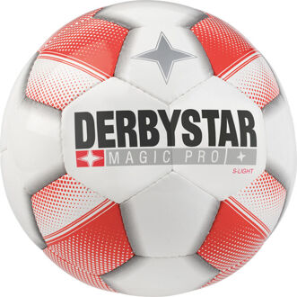 Derbystar Voetbal Magic Pro S-Light Wit / rood - 3