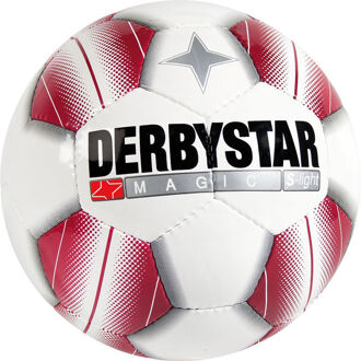 Derbystar Voetbal Magic S-Light Wit / rood - 5