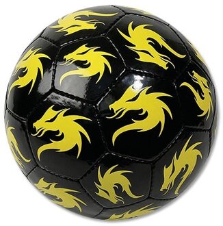 Derbystar Voetbal Monta Replica Streetball Zwart/Geel - 4,5