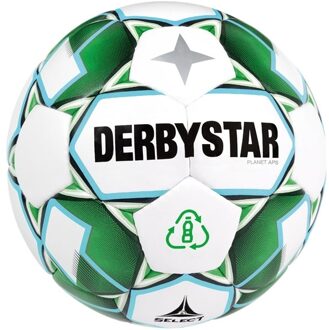 Derbystar Voetbal Planet APS V21 wit groen zwart 1030 Wit / groen / zwart - 5