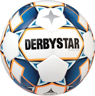 Derbystar Voetbal Planet APS wit blauw oranje 1028